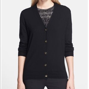Navy Tory Burch Madison Cardigan