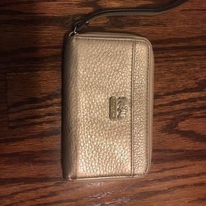 Coach mini wristlet