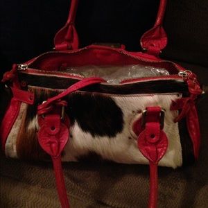 Chloe fur handbag