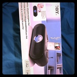 Brand New Coby IPod Docking Station w/Dual Alarm