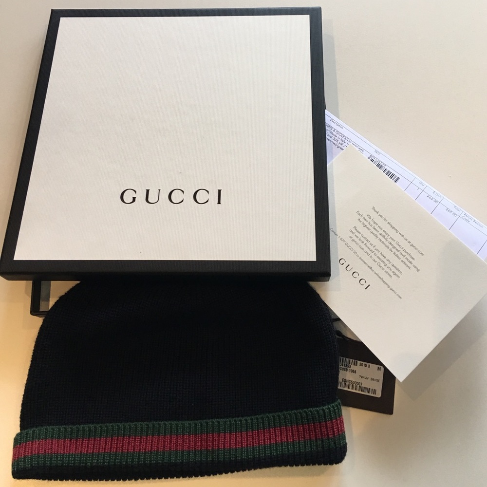 Gucci Beanie. Men's. New.