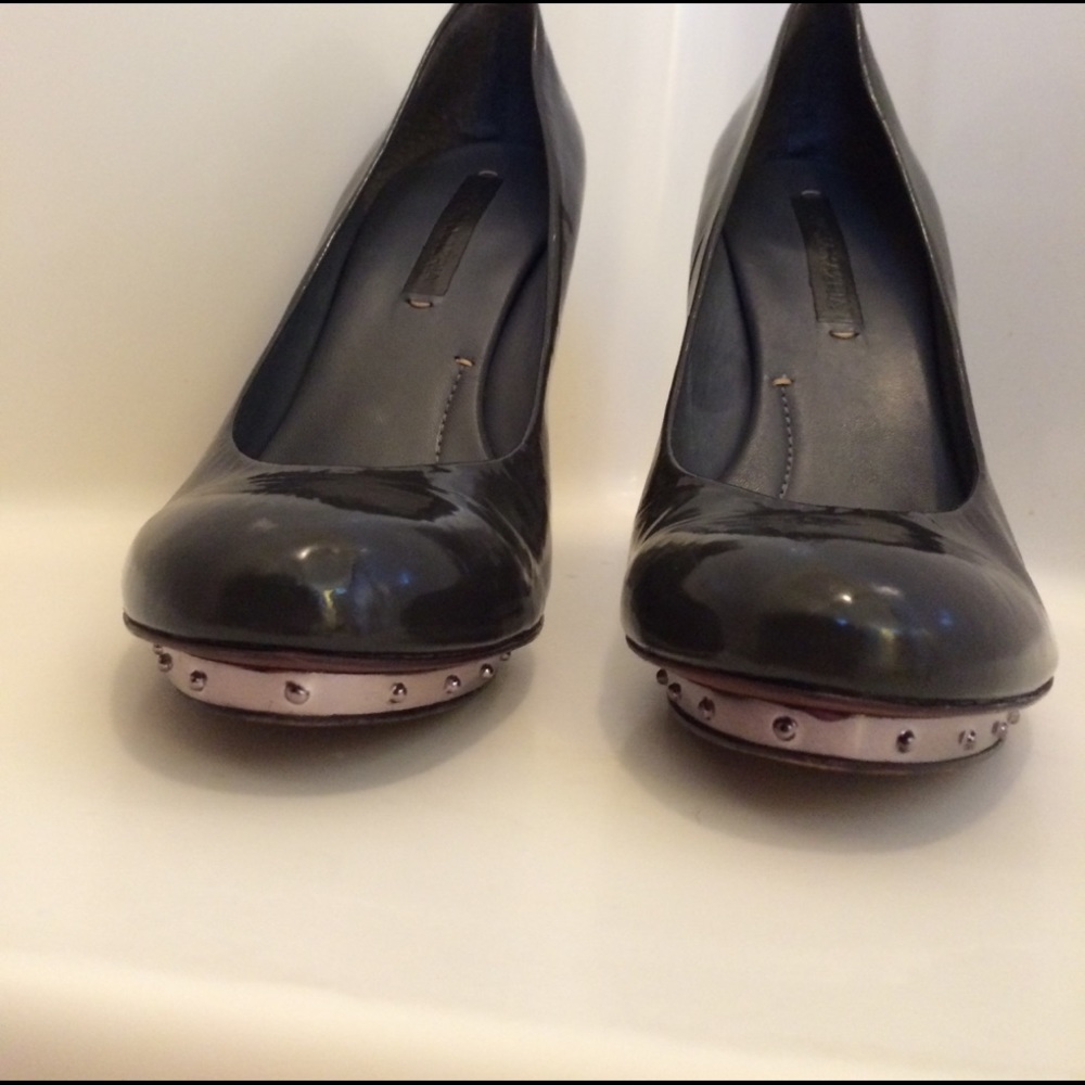 Grey Platform Pumps - image 4