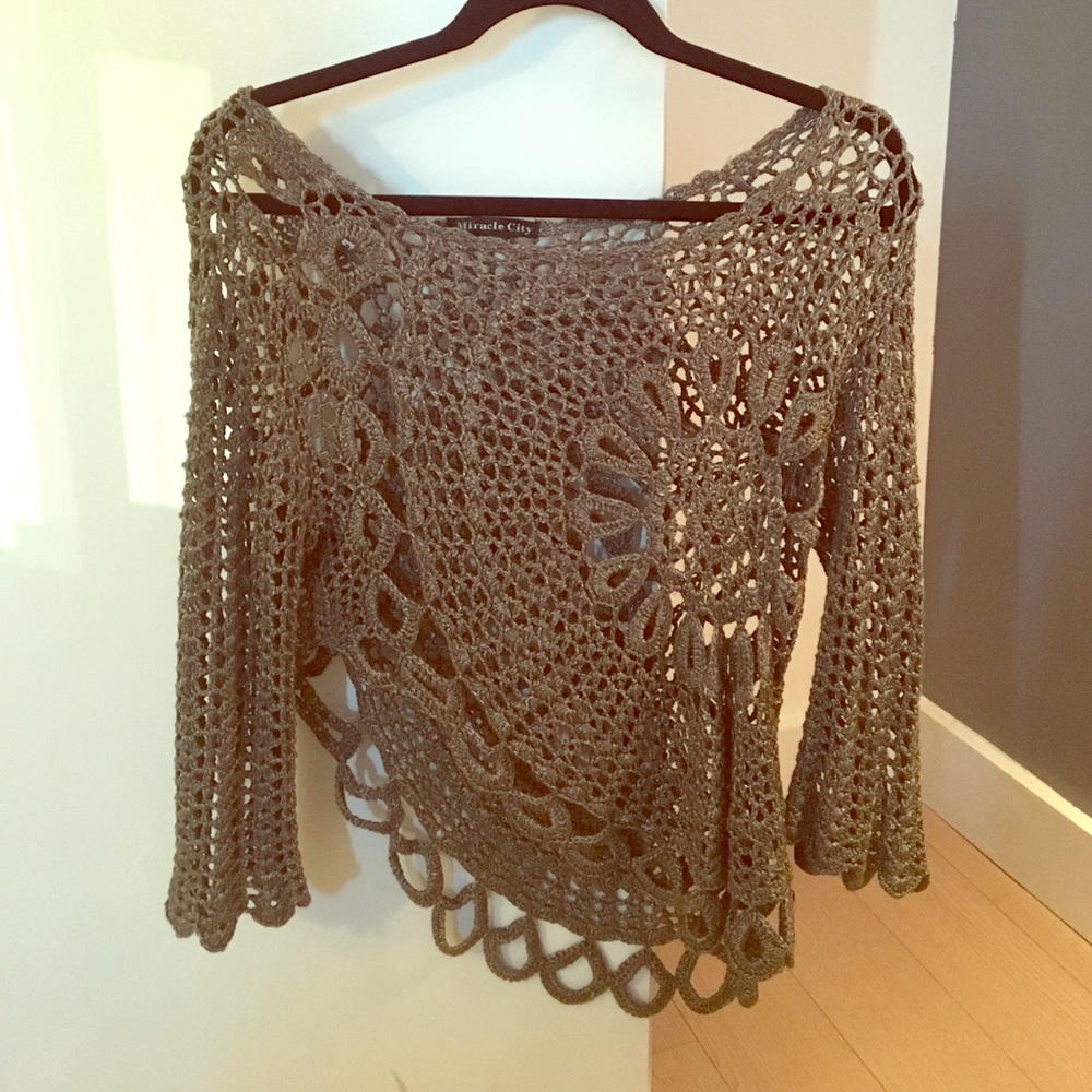 Olive Green Knit Sweater