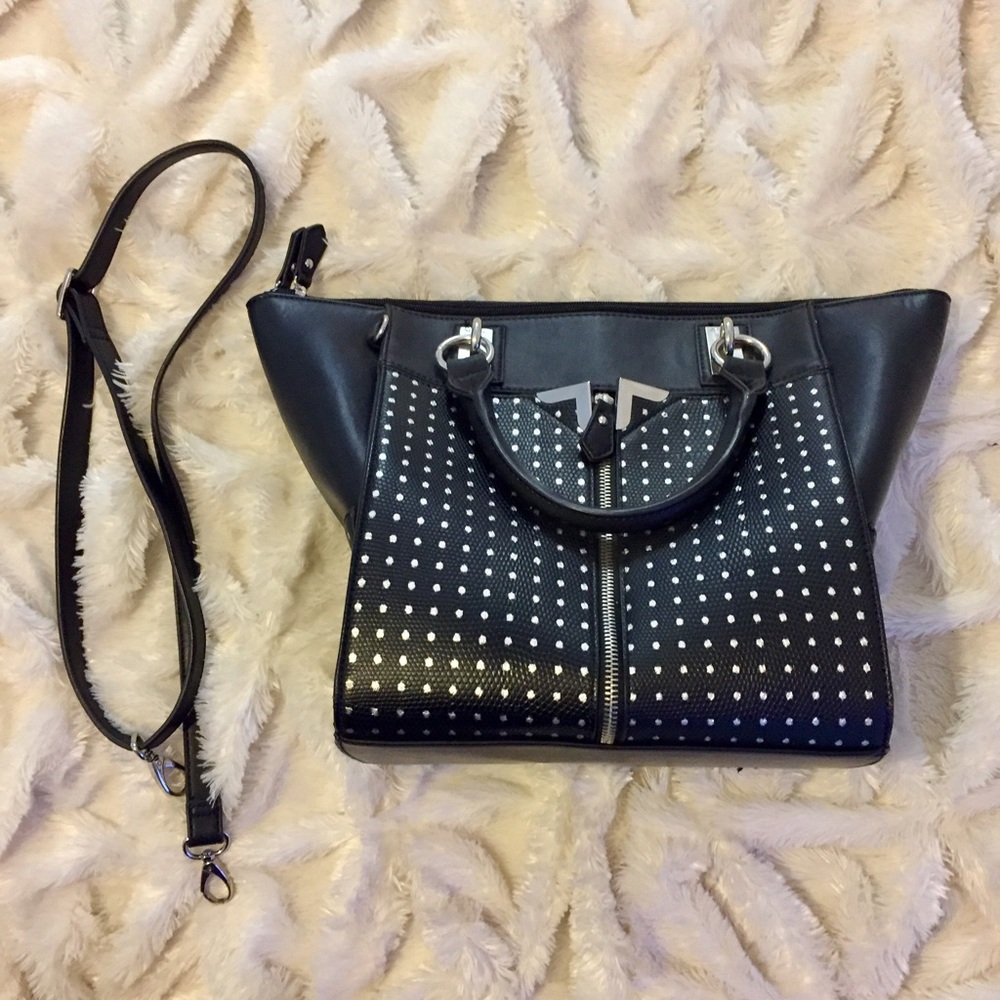 Danielle Nicole Black Tote Satchel Bag