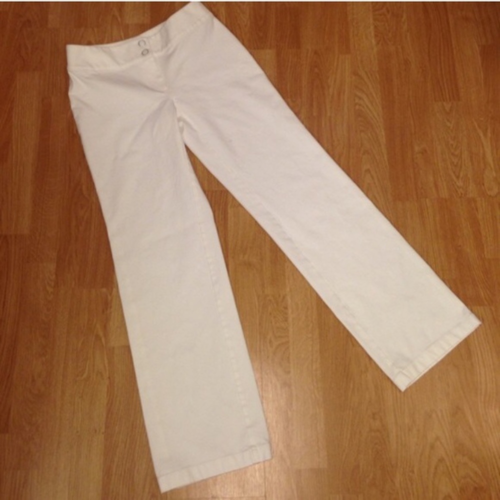 St. John collection white trousers size 6