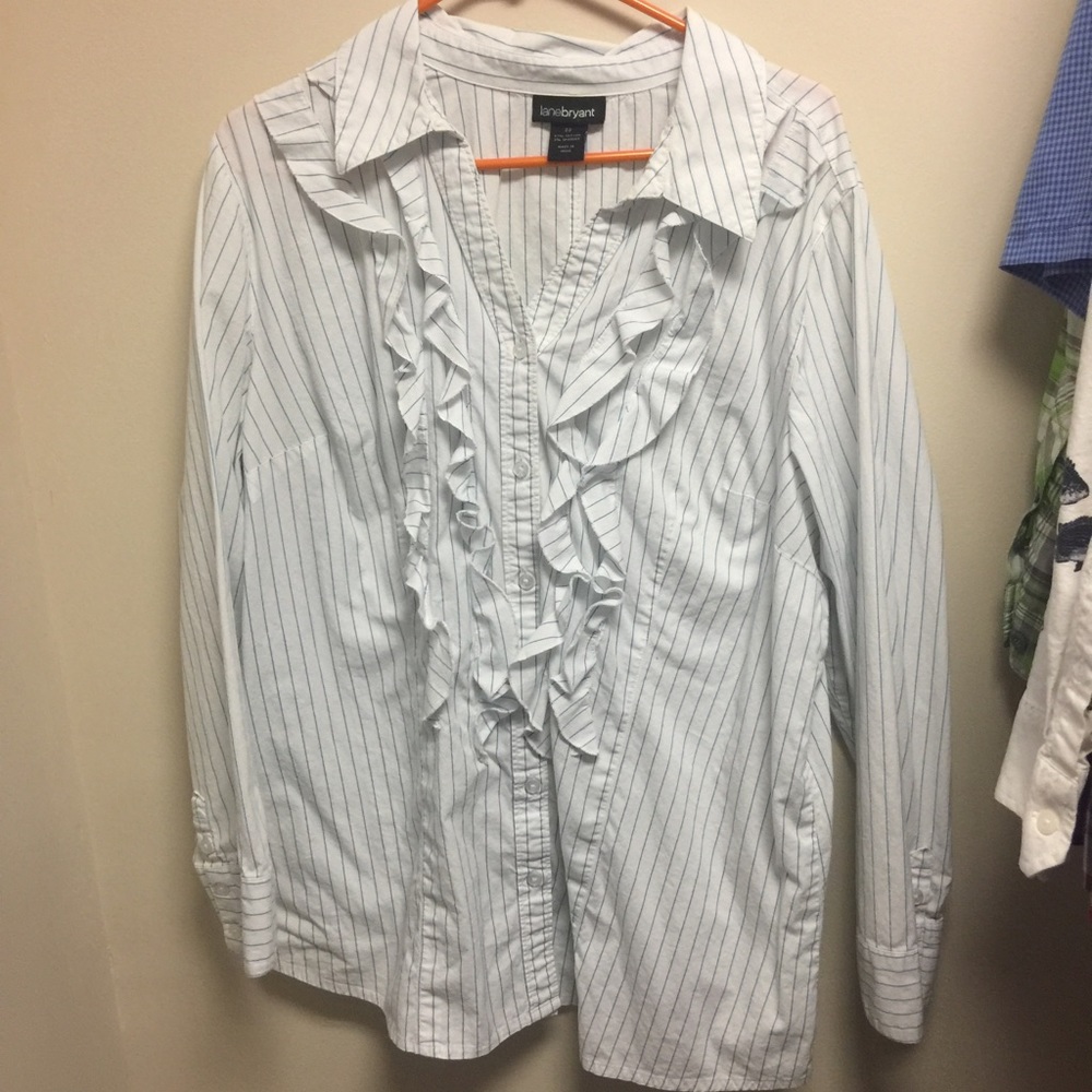 Fun frilly work shirt