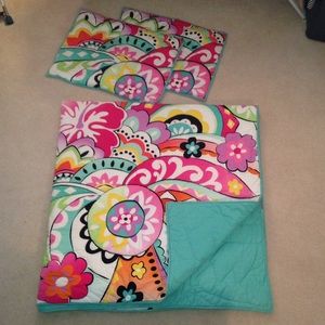 PB Teen Hibiscus Queen Quilt