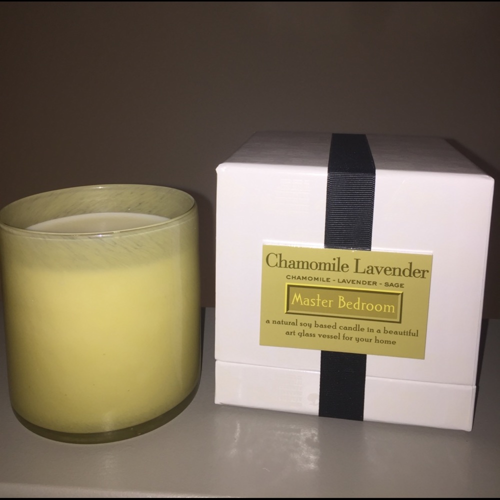 Lafco chamomile lavender Master Bedroom candle
