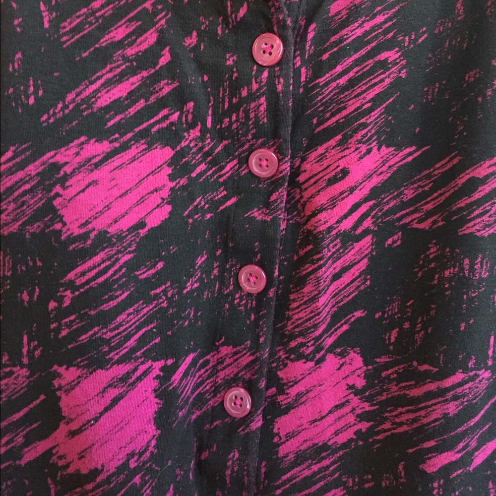 Pink plaid romper - Picture 3 of 4