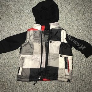 Hurley kids vest jacket