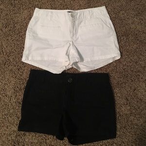 Thick cotton shorts.
