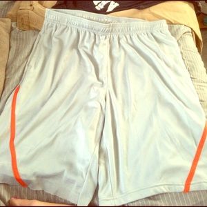 athletic shorts grey