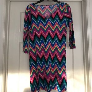 LILLY PULITZER CHEVRON DRESS