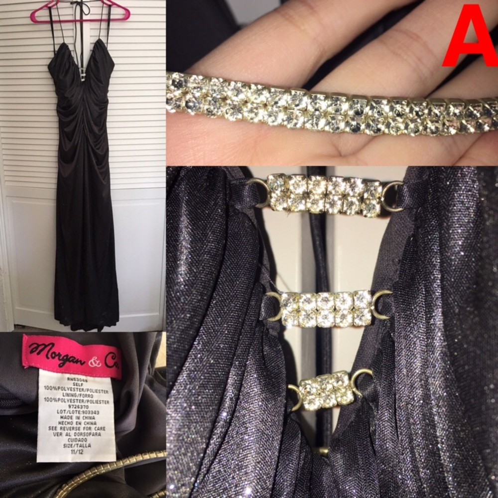 Morgan & Co Rhinestone Dress