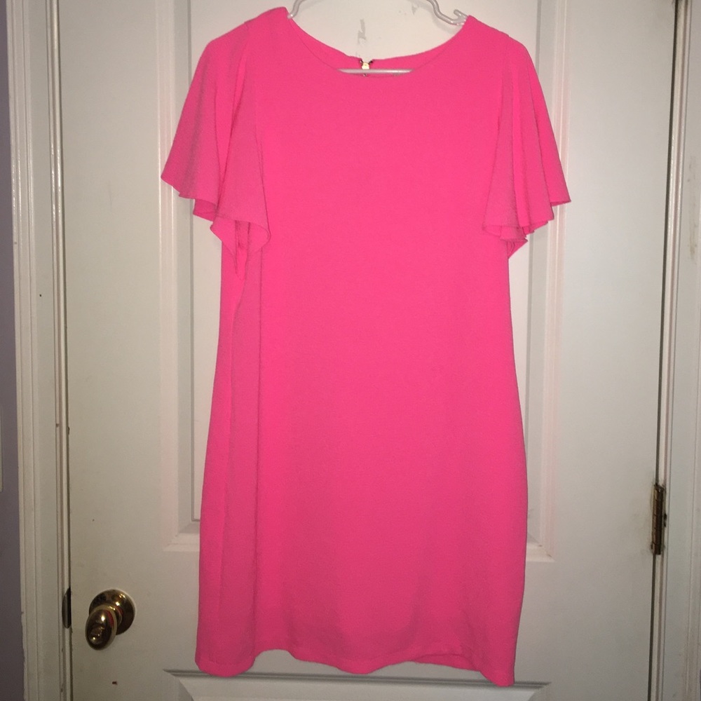 pink dress