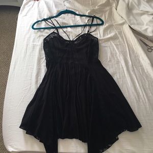 Free People black lace dress