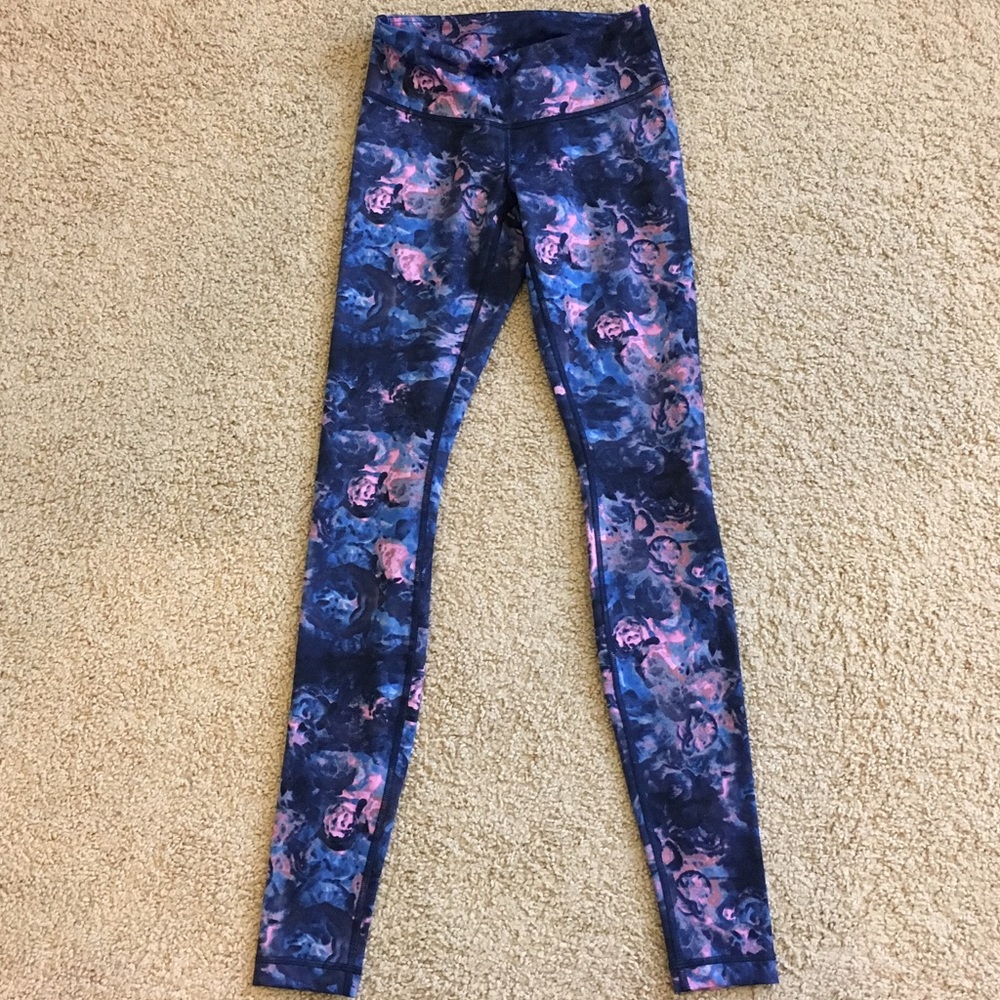 Lululemon Athletica Print Leggings Size 4