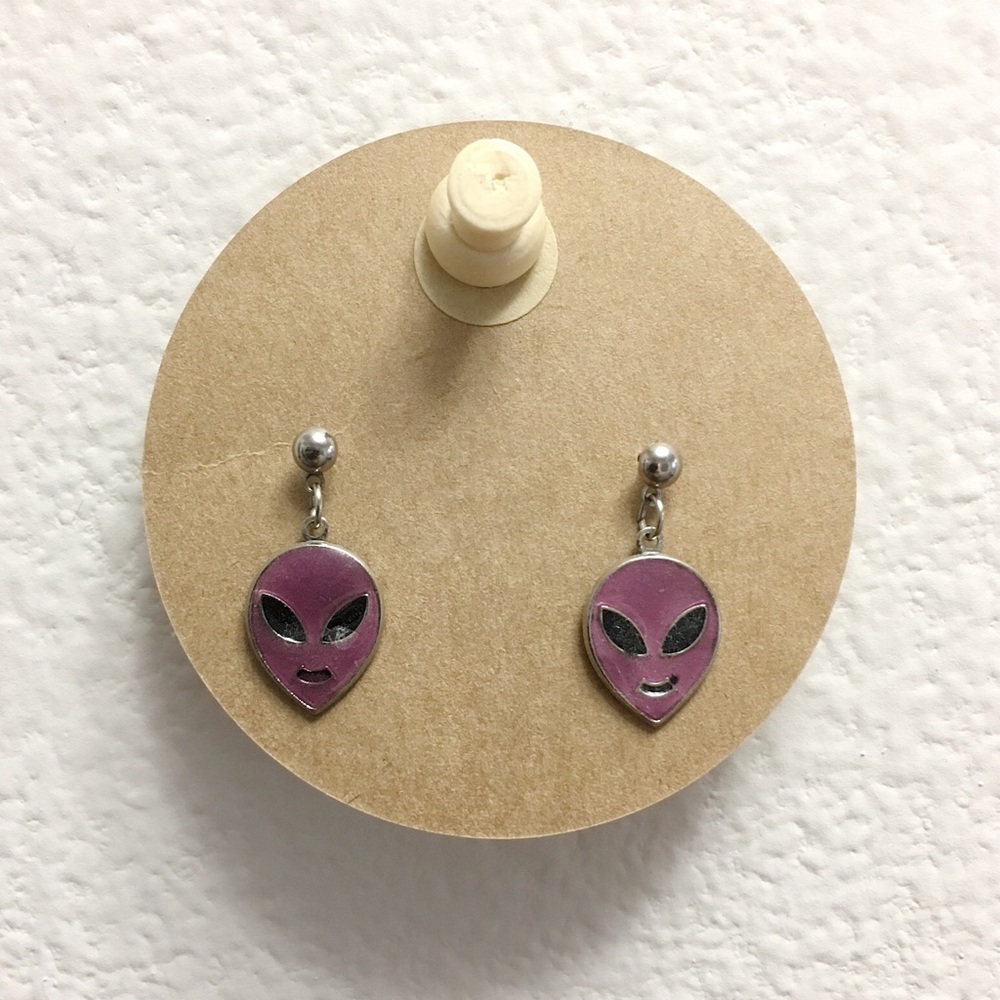 Alien Earrings