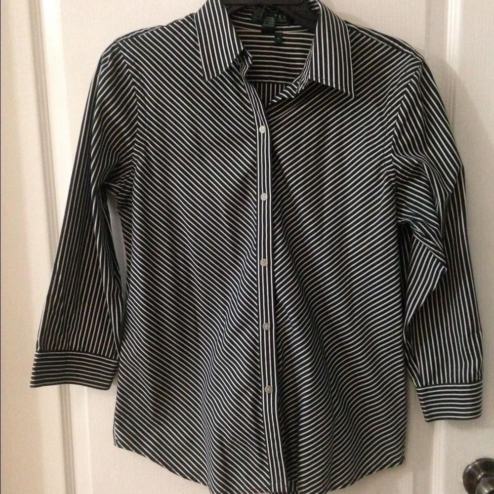 LAUREN Ralph Lauren three quarter sleeve shirt
