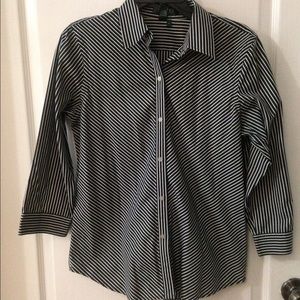 LAUREN Ralph Lauren three quarter sleeve shirt