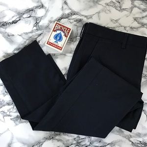 Express Innovator Navy Slim Pant