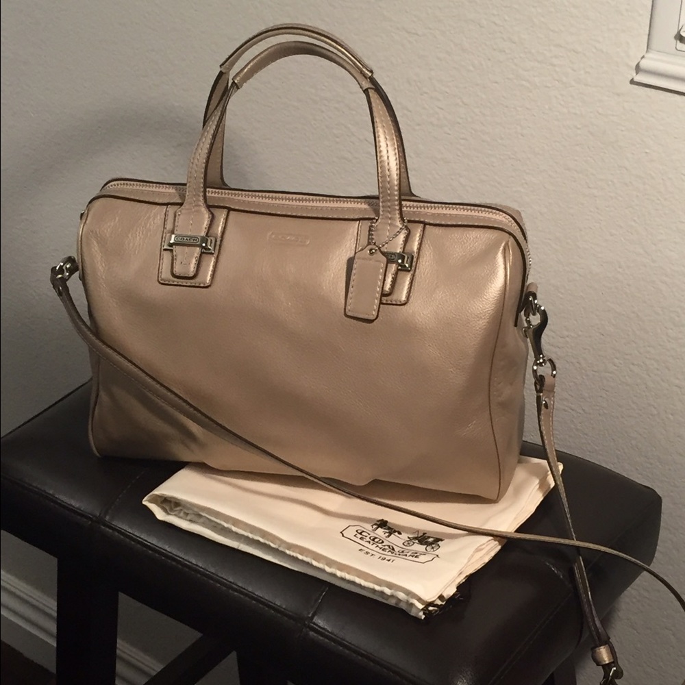 Coach Champagne Handbag