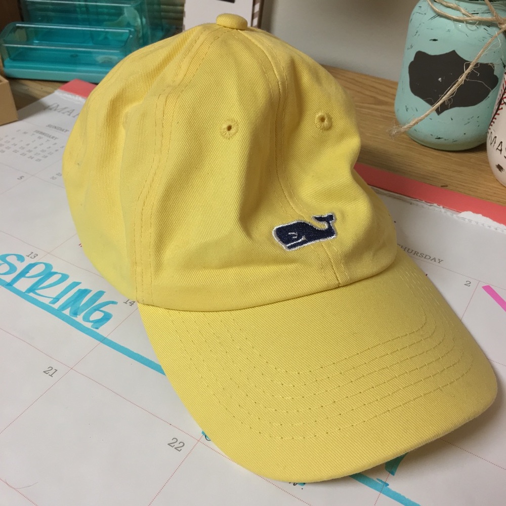 Yellow Vineyard Vines Hat