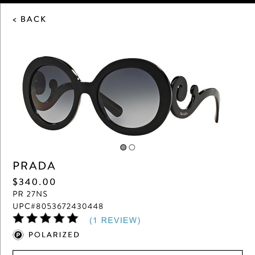 NEW Prada sunglasses PR 27NS NEW