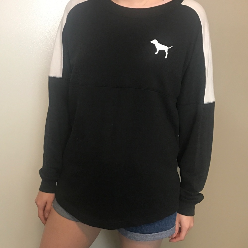 Victoria's Secret PINK Love Pink Oversized Sweater