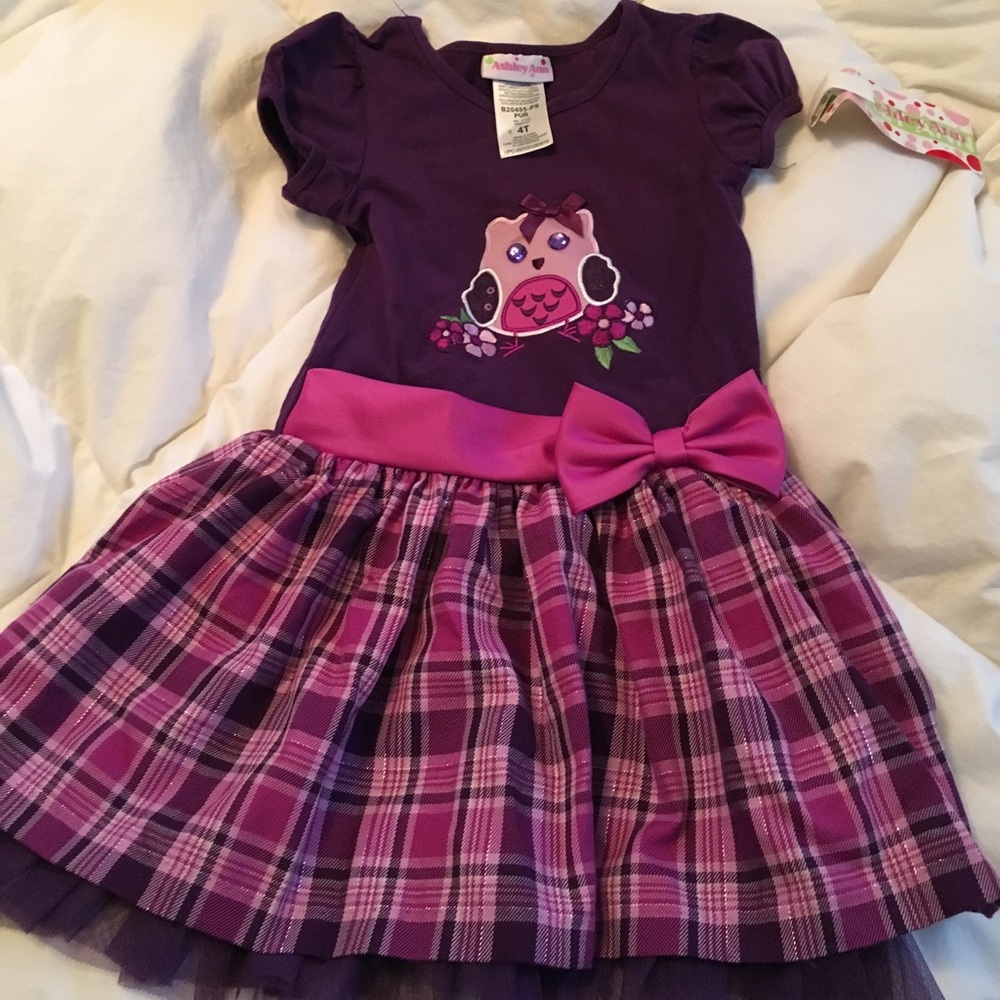 Purple owl dress