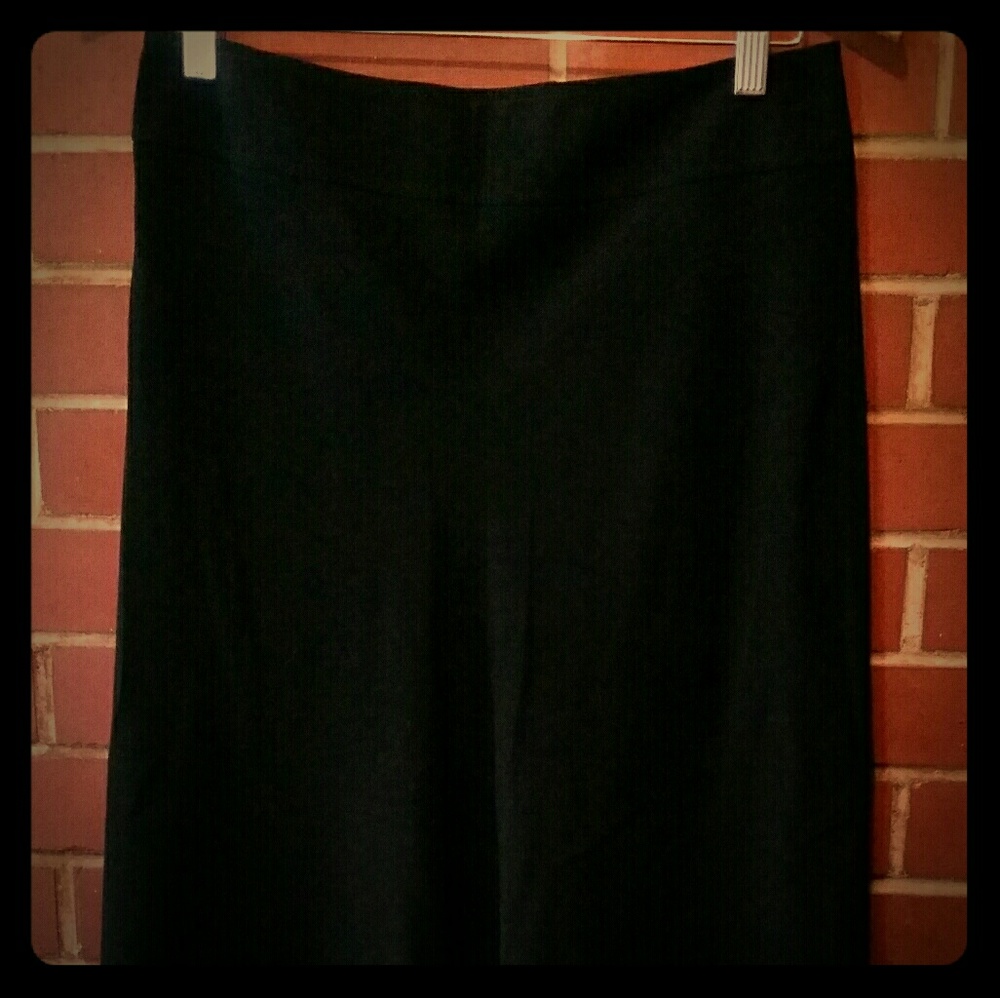 Black long dressy skirt