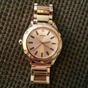 Nixon The Camden Gold Watch