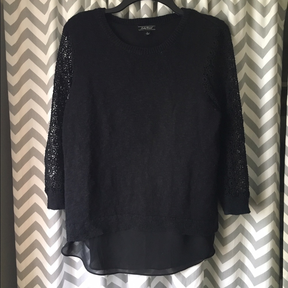 Beautiful Lucky Brand sweater, size Large