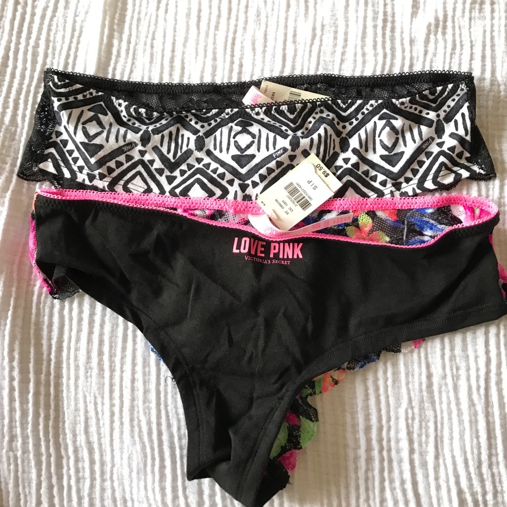 Pink Victoria's Secret Hipster