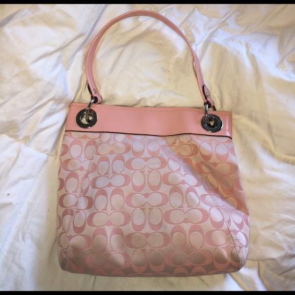 Pink Coach Handbag - Picture 2 of 8