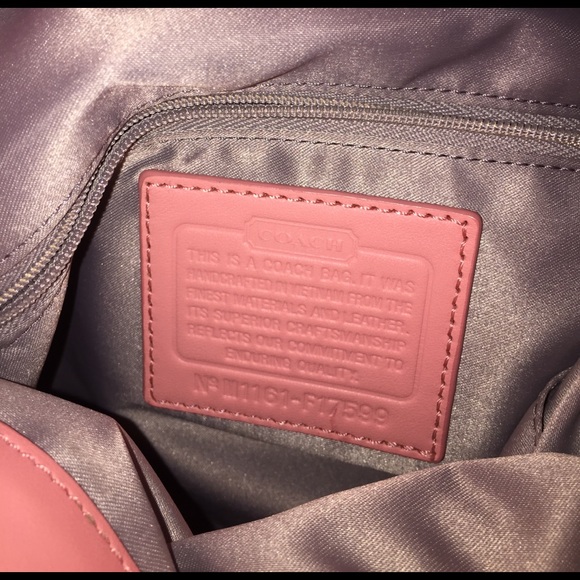 Pink Coach Handbag - Picture 4 of 8