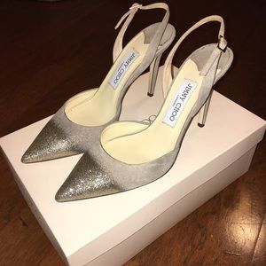 Gorgeous Jimmy Choo Slingbacks 37.5