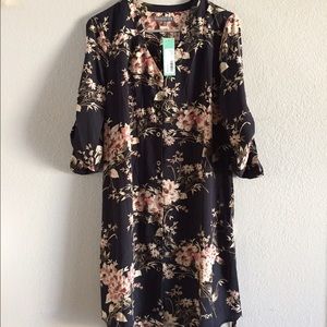 Brixton Ivy Navy Shirt Dress