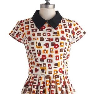 ModCloth Poise and Click Camera Photo Dress