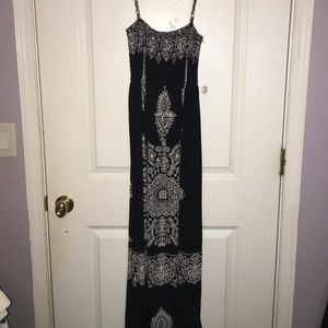 Printed maxi dress/ beach cover up
