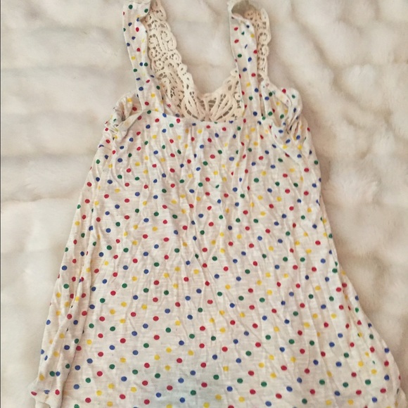 Colorful polka dot tank top - Picture 2 of 2