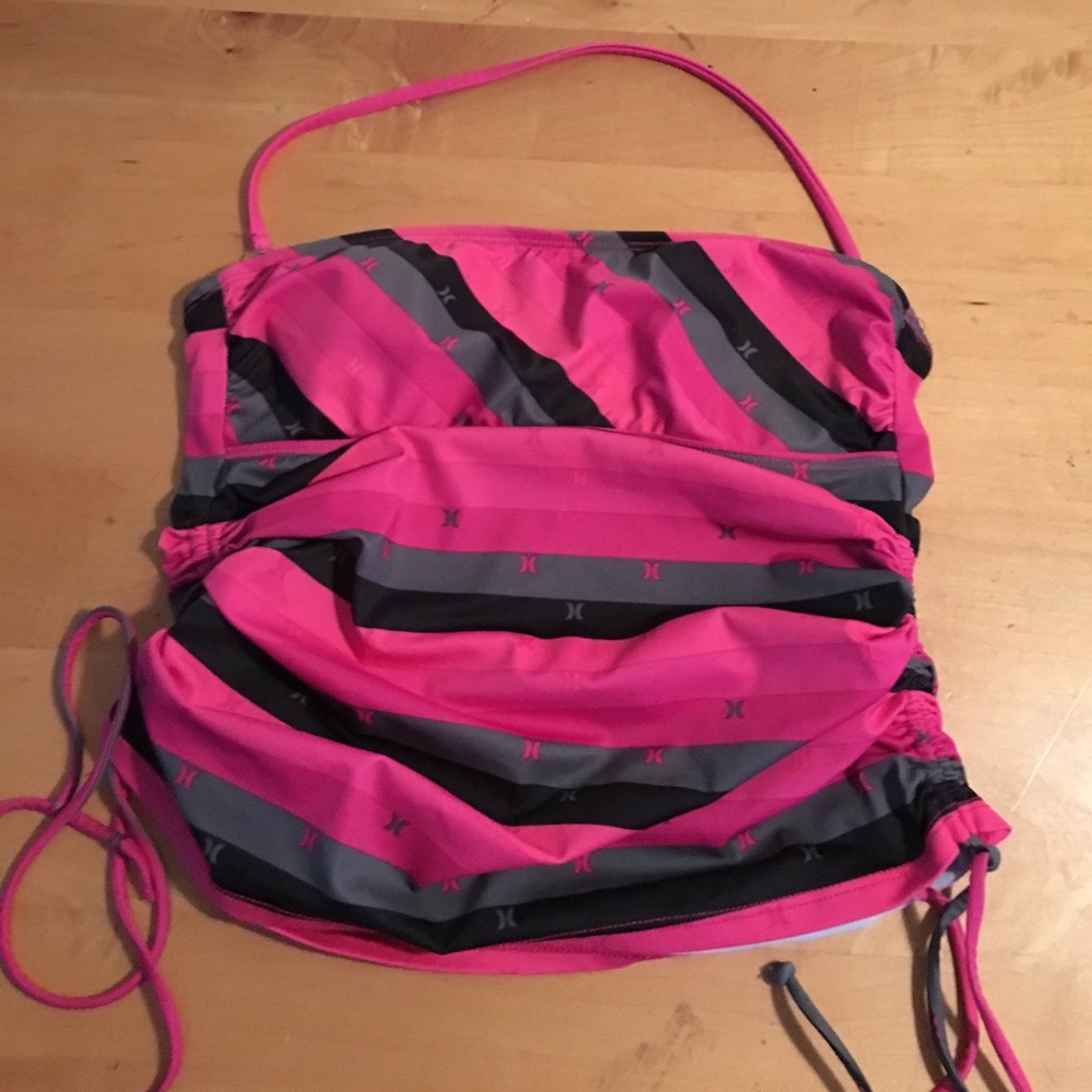 Hurley strapless tankini top