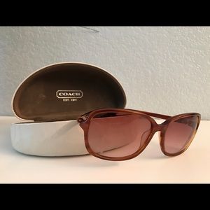Coach Brown Sunglasses