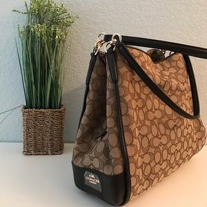 New with tags brown Coach purse