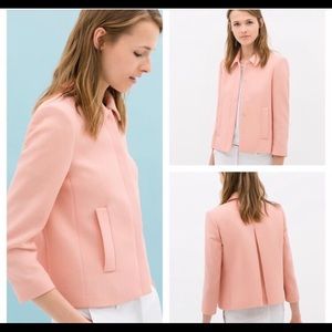 Zara Peter Pan Collar Blazer