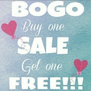 SALE BOGO FREE