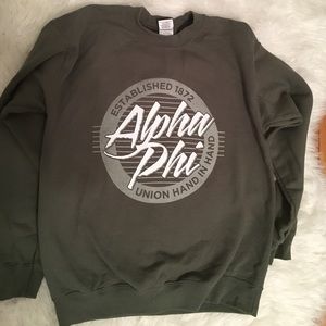 Alpha phi sweatshirt