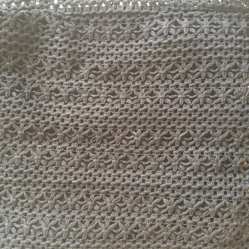 • Free People • Sexy Crochet Lace Bodycon Skirt • - Picture 3 of 4