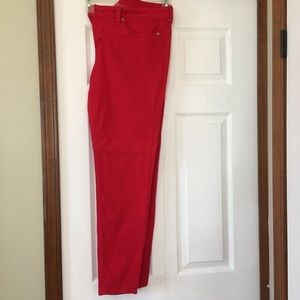 Red Skinny Jeans