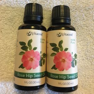 2 bottles Vitacost Rose Hip Seed Oil -1 oz each